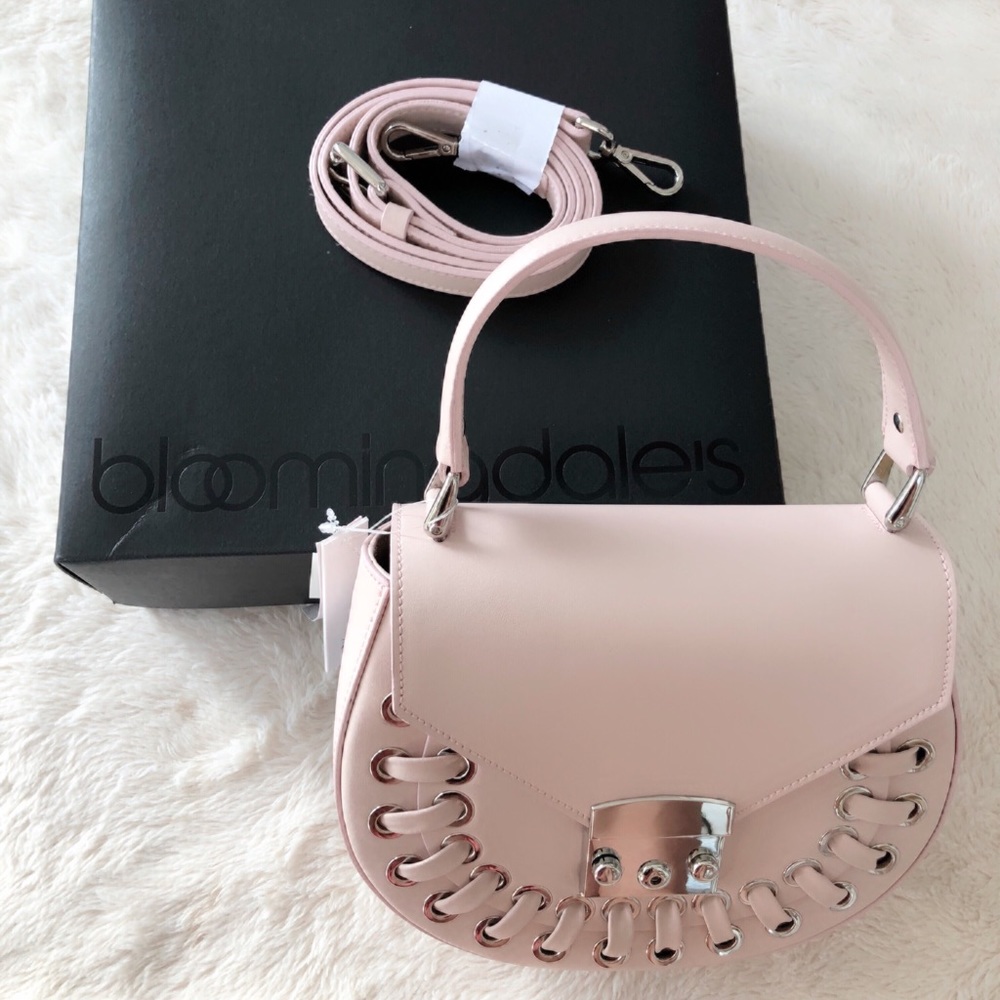 New LT pink Aqua Bloomingdales exclusive handbag
